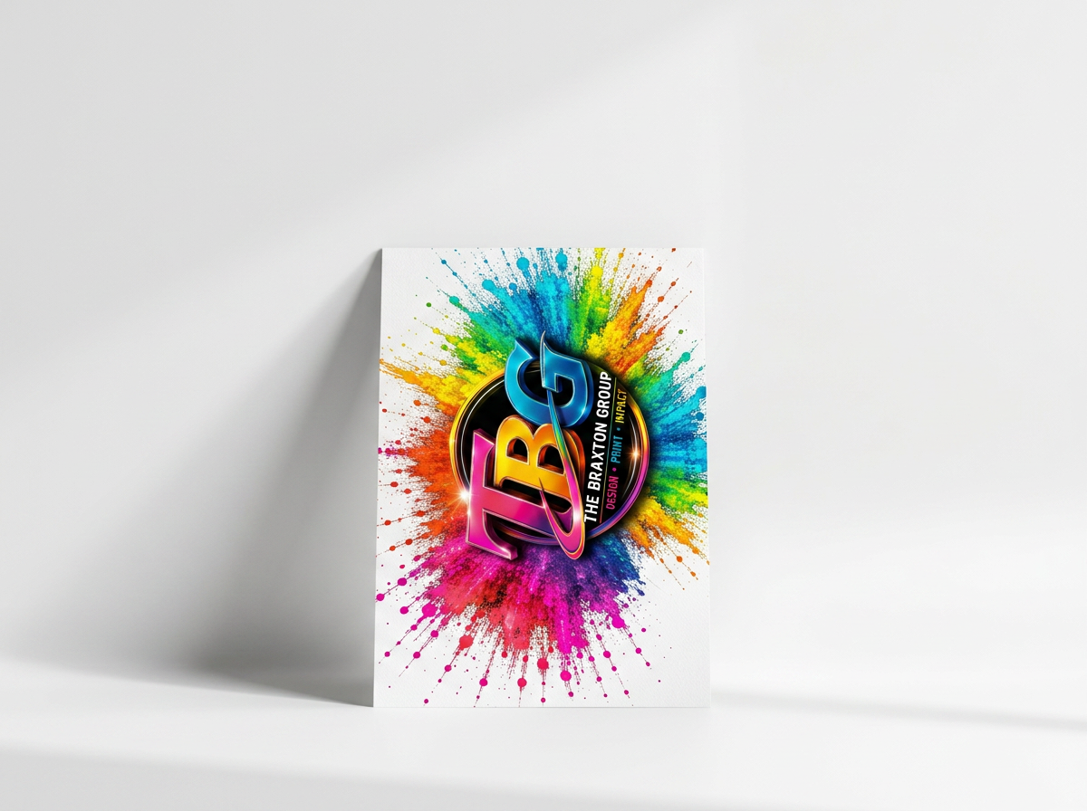 5 by 7 inch printed invitation